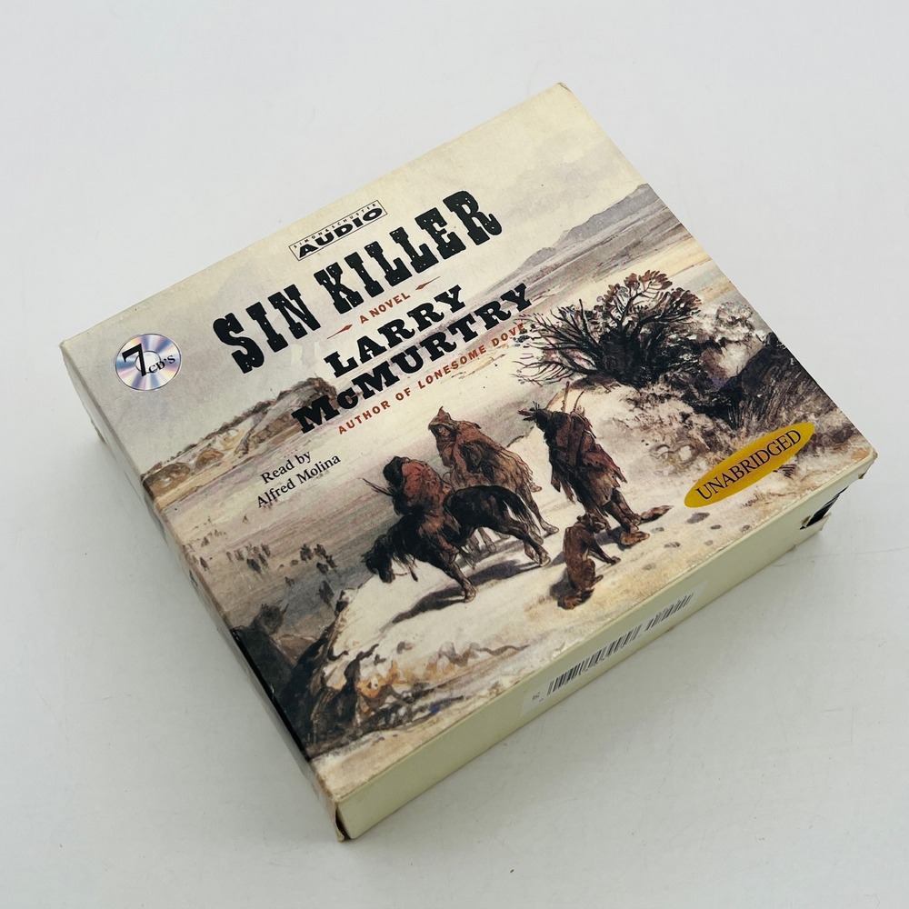 Sin Killer Larry McMurtry Unabridged Audiobook 7 CD Set Read by Alfred Molina